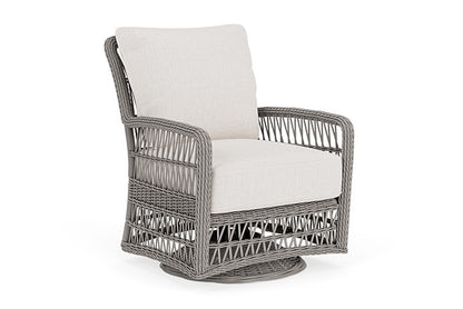 Lloyd Flanders - Mackinac Swivel Glider Lounge Chair In Putty Finish With Reflections Snow Fabric - 2730910592014 view 1