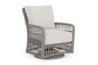 Lloyd Flanders - Mackinac Swivel Glider Lounge Chair In Putty Finish With Rollo Linen Fabric - 2730910592020 view 1