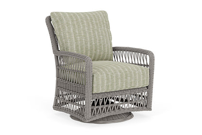 Lloyd Flanders - Mackinac Swivel Glider Lounge Chair In Putty Finish With Romulo Laurel Fabric - 2730910592049 view 1