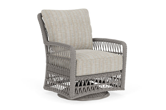 Lloyd Flanders - Mackinac Swivel Glider Lounge Chair In Putty Finish With Romulo Mineral Fabric - 2730910592050 view 1