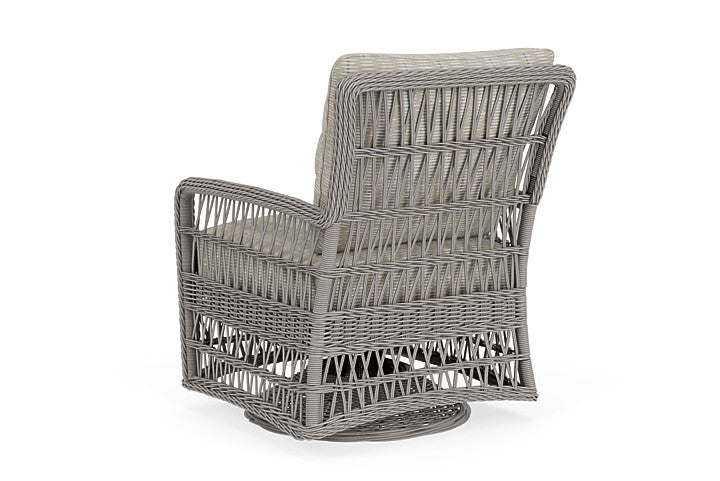 Lloyd Flanders - Mackinac Swivel Glider Lounge Chair In Putty Finish With Romulo Mineral Fabric - 2730910592050 view 2