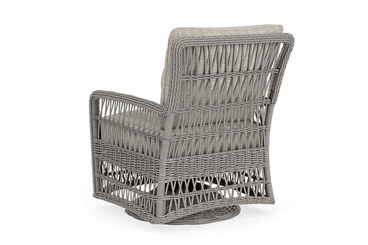 Lloyd Flanders - Mackinac Swivel Glider Lounge Chair In Putty Finish With Romulo Mineral Fabric - 2730910592050 view 2