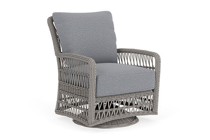 Lloyd Flanders - Mackinac Swivel Glider Lounge Chair In Putty Finish With Rumba Stonewashed Fabric - 2730910592006 view 1