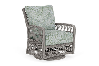 Lloyd Flanders - Mackinac Swivel Glider Lounge Chair In Putty Finish With Sensibility Spring Fabric - 2730910592081 view 1