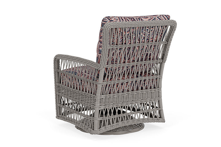 Lloyd Flanders - Mackinac Swivel Glider Lounge Chair In Putty Finish With Sensiblity Splendor Fabric - 2730910592082 view 2