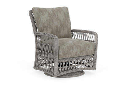 Lloyd Flanders - Mackinac Swivel Glider Lounge Chair In Putty Finish With Surface Slate Fabric - 2730910592056 view 1