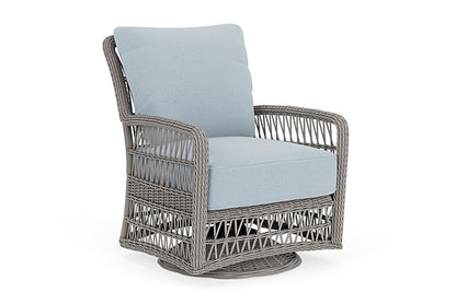 Lloyd Flanders - Mackinac Swivel Glider Lounge Chair In Putty Finish With Unearth Dew Fabric - 2730910592084 view 1