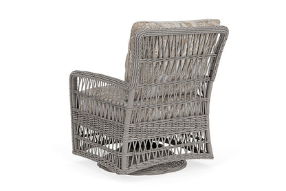 Lloyd Flanders - Mackinac Swivel Glider Lounge Chair In Putty Finish With Wayfarer Dune Fabric - 2730910592073 view 2