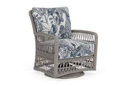 Lloyd Flanders - Mackinac Swivel Glider Lounge Chair In Putty Finish With Wayfarer Mist Fabric - 2730910592074 view 1
