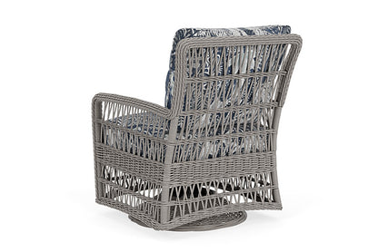 Lloyd Flanders - Mackinac Swivel Glider Lounge Chair In Putty Finish With Wayfarer Mist Fabric - 2730910592074 view 2