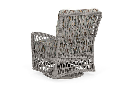 Lloyd Flanders - Mackinac Swivel Glider Lounge Chair In Putty Finish With Yoko Mist Fabric - 273091059727 view 2