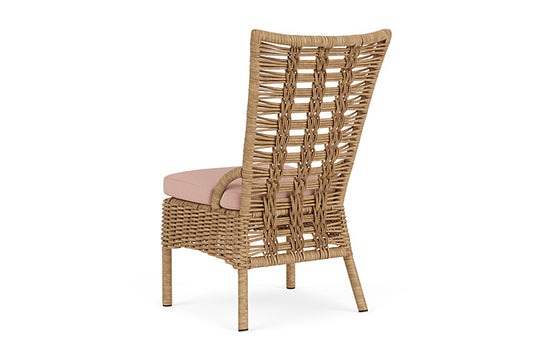 Lloyd Flanders - Magnolia Armless Dining Chair In Sandcastle Finish With Azulu Clay Fabric - 3310071412033 view 2