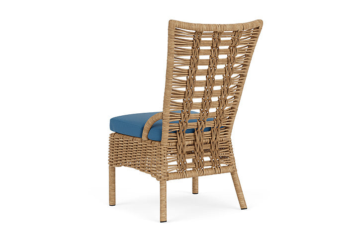 Lloyd Flanders - Magnolia Armless Dining Chair In Sandcastle Finish With Bamboo Bay Sky Fabric - 3310071412007 view 2
