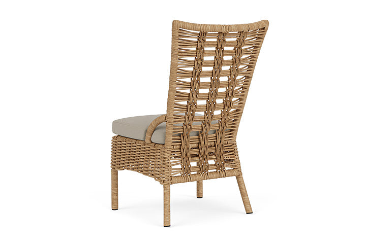 Lloyd Flanders - Magnolia Armless Dining Chair In Sandcastle Finish With Callen Driftwood Fabric - 3310071412023 view 2