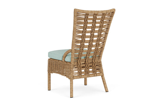 Lloyd Flanders - Magnolia Armless Dining Chair In Sandcastle Finish With Demo Mist Fabric - 331007141066 view 2
