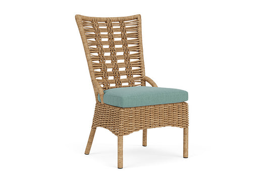 Lloyd Flanders - Magnolia Armless Dining Chair In Sandcastle Finish With Loveboat Mint Fabric - 3310071412010 view 1
