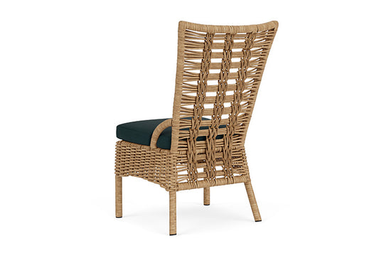 Lloyd Flanders - Magnolia Armless Dining Chair In Sandcastle Finish With Sandberg Lagoon Fabric - 3310071412039 view 2