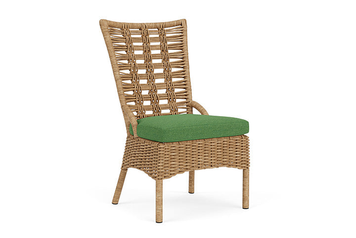 Lloyd Flanders - Magnolia Armless Dining Chair In Sandcastle Finish With Seadog Botanical Fabric - 3310071412066 view 1