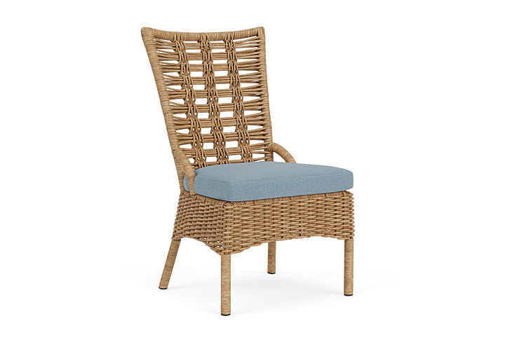 Lloyd Flanders - Magnolia Armless Dining Chair In Sandcastle Finish With Unearth Mist Fabric - 3310071412068 view 1