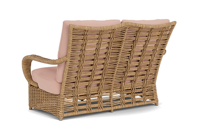 Lloyd Flanders - Magnolia Loveseat In Sandcastle Finish With Azulu Clay Fabric - 3310501412033 view 2