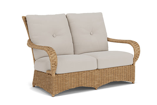 Lloyd Flanders - Magnolia Loveseat In Sandcastle Finish With Azulu Twine Fabric - 3310501412034 view 1