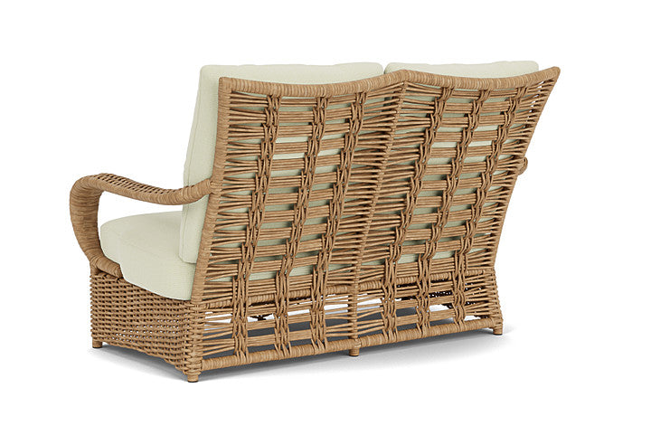 Lloyd Flanders - Magnolia Loveseat In Sandcastle Finish With Bamboo Bay Meadow Fabric - 3310501412060 view 2