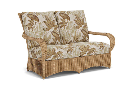 Lloyd Flanders - Magnolia Loveseat In Sandcastle Finish With Botanic Willow Fabric - 331050141164 view 1