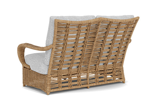 Lloyd Flanders - Magnolia Loveseat In Sandcastle Finish With Burson Domino Fabric - 3310501412035 view 2