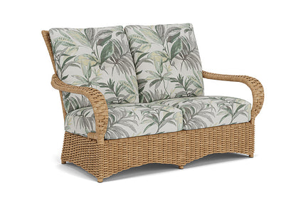 Lloyd Flanders - Magnolia Loveseat In Sandcastle Finish With Calidora Mist Fabric - 331050141094 view 1