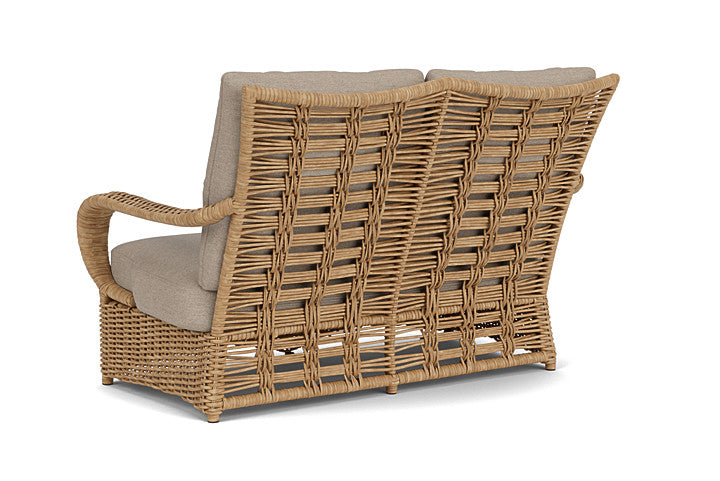 Lloyd Flanders - Magnolia Loveseat In Sandcastle Finish With Demo Oatmeal Fabric - 331050141080 view 2