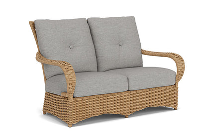 Lloyd Flanders - Magnolia Loveseat In Sandcastle Finish With Demo Stone Fabric - 331050141095 view 1