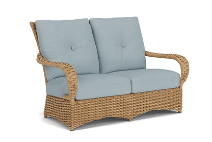 Lloyd Flanders - Magnolia Loveseat In Sandcastle Finish With Kadogo Lake Fabric - 3310501412041 view 1