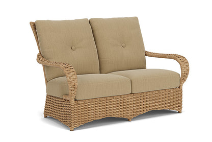 Lloyd Flanders - Magnolia Loveseat In Sandcastle Finish With Loveboat Saffron Fabric - 3310501412009 view 1