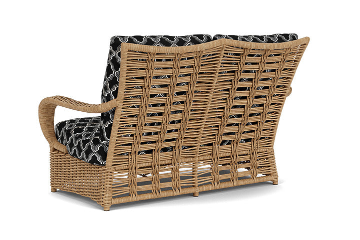 Lloyd Flanders - Magnolia Loveseat In Sandcastle Finish With Luna Onyx Fabric - 3310501412071 view 2