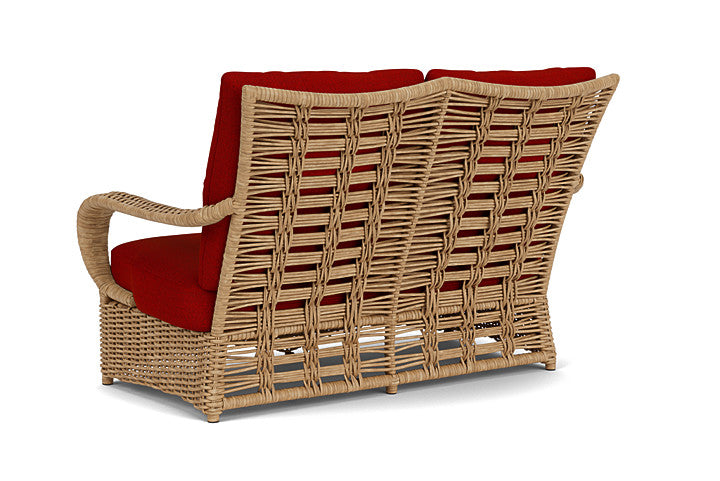 Lloyd Flanders - Magnolia Loveseat In Sandcastle Finish With Partyline Lollipop Fabric - 3310501412054 view 2