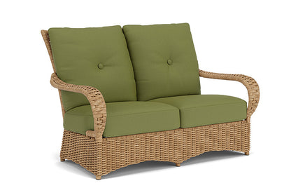 Lloyd Flanders - Magnolia Loveseat In Sandcastle Finish With Reflections Grass Fabric - 3310501412051 view 1