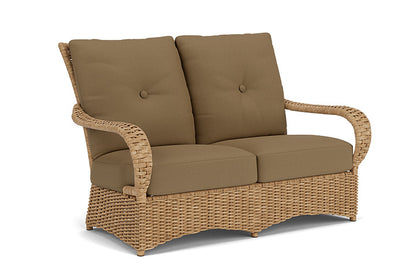 Lloyd Flanders - Magnolia Loveseat In Sandcastle Finish With Reflections Straw Fabric - 3310501412053 view 1