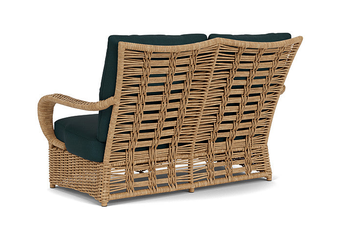 Lloyd Flanders - Magnolia Loveseat In Sandcastle Finish With Sandberg Lagoon Fabric - 3310501412039 view 2