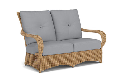 Lloyd Flanders - Magnolia Loveseat In Sandcastle Finish With Sandberg Pewter Fabric - 3310501412029 view 1