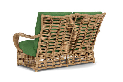 Lloyd Flanders - Magnolia Loveseat In Sandcastle Finish With Seadog Botanical Fabric - 3310501412066 view 2
