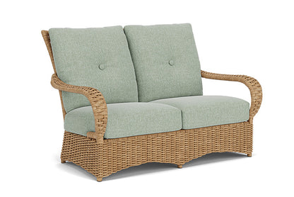 Lloyd Flanders - Magnolia Loveseat In Sandcastle Finish With Serene Spa Fabric - 3310501412031 view 1