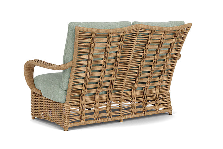 Lloyd Flanders - Magnolia Loveseat In Sandcastle Finish With Serene Spa Fabric - 3310501412031 view 2
