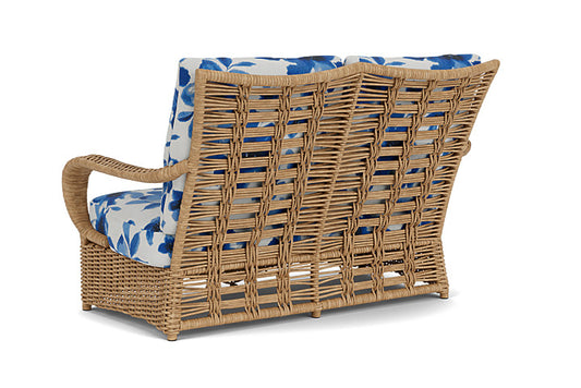 Lloyd Flanders - Magnolia Loveseat In Sandcastle Finish With Watercolor Blossom Capri Fabric - 331050141672 view 2