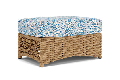 Lloyd Flanders - Magnolia Ottoman In Sandcastle Finish With Aman Capri Fabric - 3310171411800 view 2