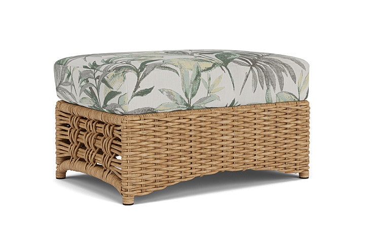 Lloyd Flanders - Magnolia Ottoman In Sandcastle Finish With Calidora Mist Fabric - 331017141094 view 1