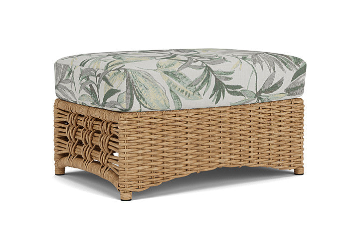 Lloyd Flanders - Magnolia Ottoman In Sandcastle Finish With Calidora Mist Fabric - 331017141094 view 2