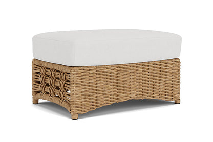 Lloyd Flanders - Magnolia Ottoman In Sandcastle Finish With Canvas Natural Fabric - 331017141159 view 2