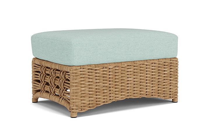 Lloyd Flanders - Magnolia Ottoman In Sandcastle Finish With Demo Mist Fabric - 331017141066 view 1