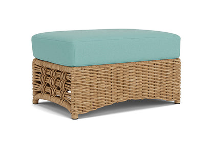 Lloyd Flanders - Magnolia Ottoman In Sandcastle Finish With Fife Aruba Fabric - 331017141748 view 1