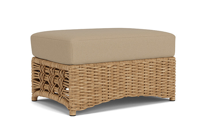 Lloyd Flanders - Magnolia Ottoman In Sandcastle Finish With Fife Sahara Fabric - 331017141742 view 1